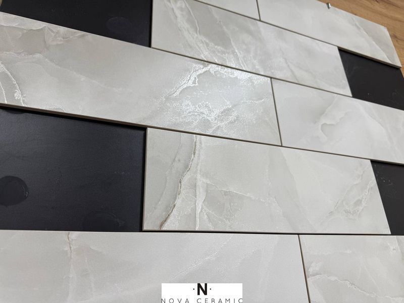 Плитка Грубка та Фасад Crystal Onyx 45.1x14.6 9999 фото