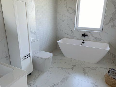 Плитка керамическая (Керамогранит) AVENZO SILVER mat 120x60 под мрамор 15 фото