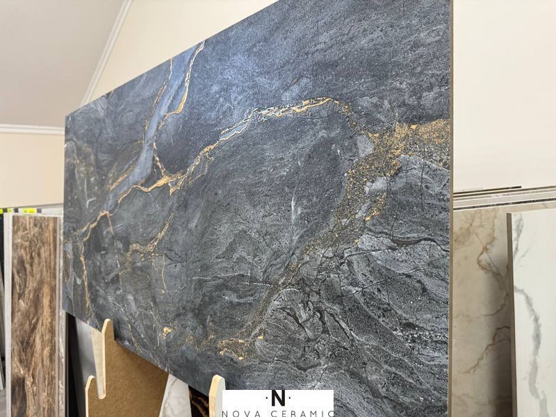 Керамогранит Alkraz black 120х60 2142 фото
