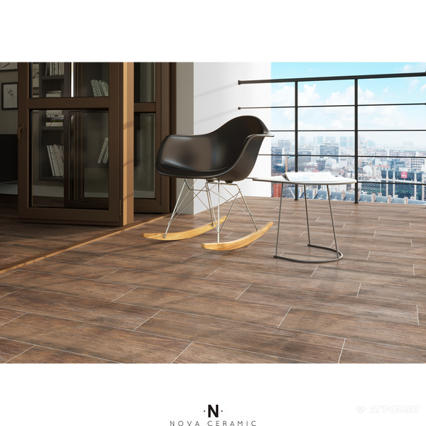 Плитка керамогранит FINWOOD OCHRA 18.5x59.8 123 фото