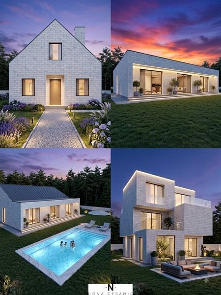 Плитка Грубка та Фасад Ideal Silver 45.1x14.6 5555 фото