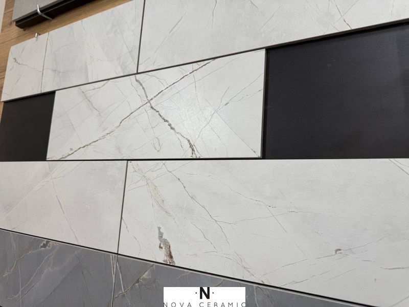 Плитка Грубка та Фасад Ideal Silver 45.1x14.6 5555 фото