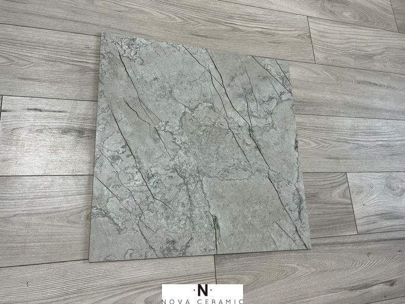 Керамограніт Cersanit Crestone Light Grey Matt 59,8x59,8 см 544855 фото